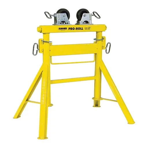 Pro Roll Pipe Stand – Rubber Wheel | 780443