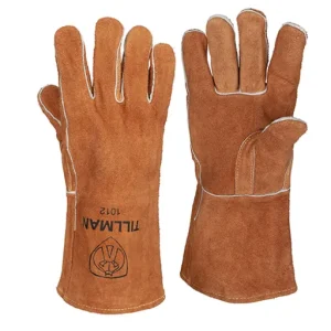 Tillman 1012 Split Cowhide Stick Welding Glove, Lined, Large | 1012