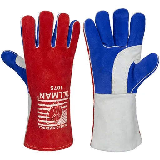 Tillman 1075 Premium Split Cowhide Stick Welding Glove, Large | 1075