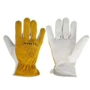 Tillman 1414 Top Grain/Split Cowhide Back Drivers Glove, Small | 1414S