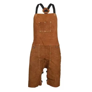 Tillman Split Leg Bib Apron – Cowhide Leather | 3837