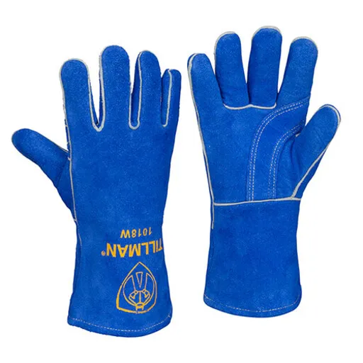 Tillman 1018W Select Split Cowhide Stick Welding Glove, Cotton Foam | 1018W