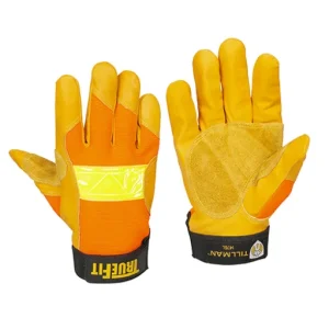 Tillman 1476 TrueFit Cowhide/Spandex Glove Unlined, Double Palm, Large | 1476L