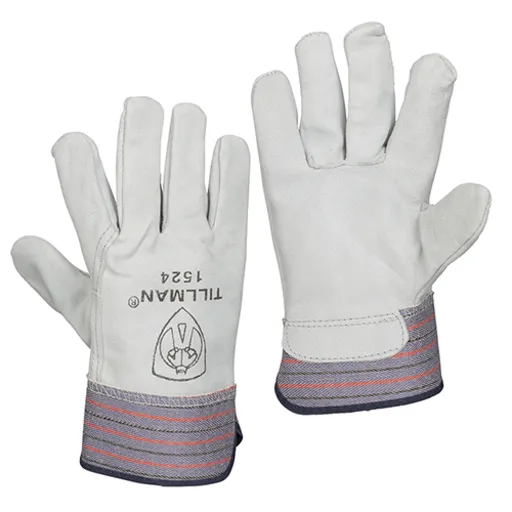 Tillman 1524K Standard Shoulder Split Cowhide Work Glove, DuPont Kevlar | 1524K