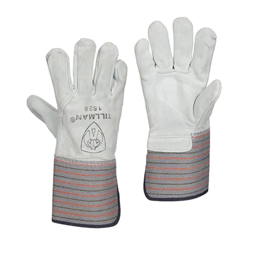 Tillman 1528 Standard Shoulder Split Cowhide/Canvas Work Glove, Unlined | 1528