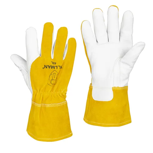 Tillman 48 Premium Top Grain Goatskin/Cowhide MIG Glove, Cotton Lined, X-Large | 48XL