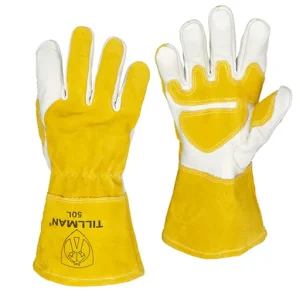 Tillman 50 Premium Top Grain Split Cowhide MIG Glove, Palm Reinforcement, Small | 50S