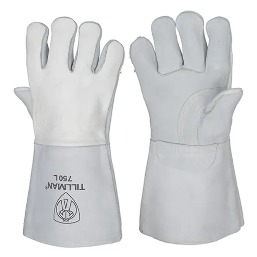 Tillman 750 Top Grain/Rough Side Out Elkskin Stick Welding Glove, Large | 750L