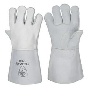 Tillman 750 Top Grain/Rough Side Out Elkskin Stick Welding Glove, Medium | 750M