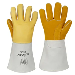 Tillman 850 Top Grain/Rough Side Out Top Grain Elkskin TIG Welding Glove, Large | 850L