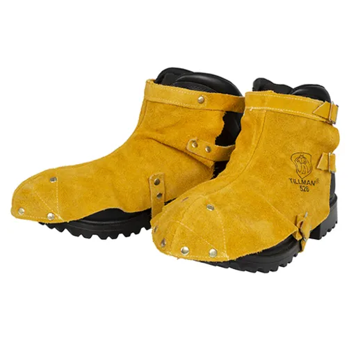Tillman Side Split Cowhide Ankle High Shoe Spats | 526