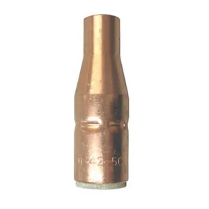 Tregasskiss Air-Cooled MIG Nozzle, Standard Duty, 1/2″ Bore, 1/8″ Recess | 401-42-50