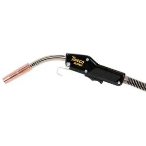 Tweco Classic 4 Air Cooled MIG Gun, 400A, 1/16, 15ft, Lincoln | 10401147
