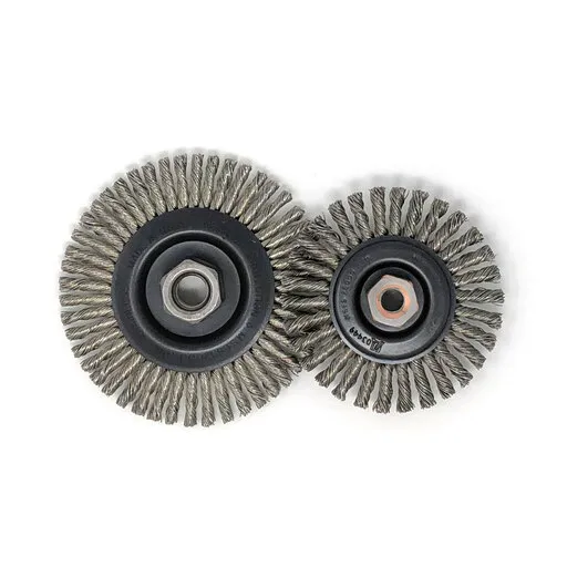 United Abrasives Stainless Steel Pipeline/Stringer Bead Brush, 6″, 12,000 RPM | 03383