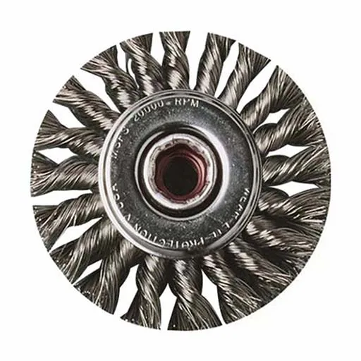 SAIT Wire Wheel Brush – 6 in – 5/8 in | 03386