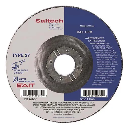UA – SAIT SAITech Attacker Grinding Wheel – 5 in | 20047
