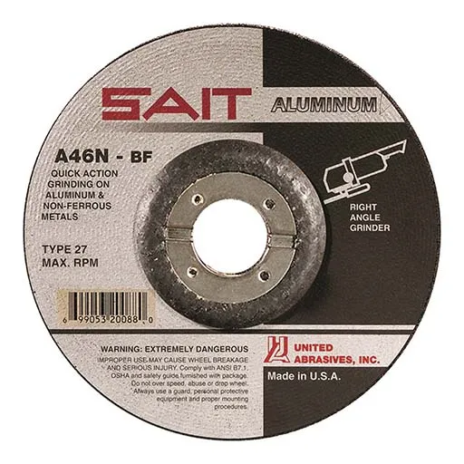 UA – SAIT Depressed Center Wheel – 7 in | 20083