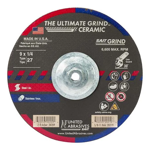 UA – SAIT THE ULTIMATE GRIND Depressed Center Wheel – 9 in | 20219