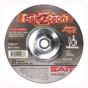 Z-Tech Depressed Center Wheel – 6 in – 10200 rpm | 20955