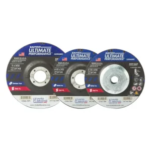United Abrasives Saitech UP Cutting Wheel, 4-1/2″ x 3/32″ x 7/8″ | 22064
