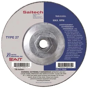 SAIT – Super-Lock Depressed Center Wheel – 7 in | 22089