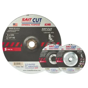United Abrasives A24R GP Cutting Wheel, 5″ x 3/32″ x 5/8-11″ | 22170