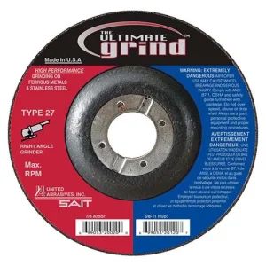 UA – SAIT THE ULTIMATE GRIND Depressed Center Wheel – 4-1/2 in | 22414