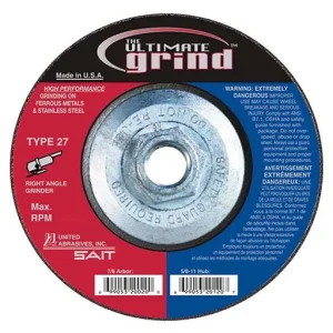 UA – SAIT THE ULTIMATE GRIND Depressed Center Wheel – 4-1/2 in | 22514