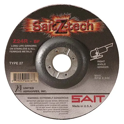 UA – SAIT Z-Tech Depressed Center Wheel – 4 in | 22599