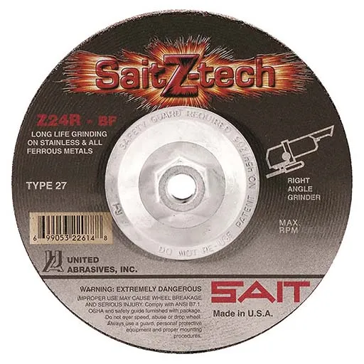 UA – SAIT SAIT Z-Tech Depressed Center Wheel – 9 in | 22616