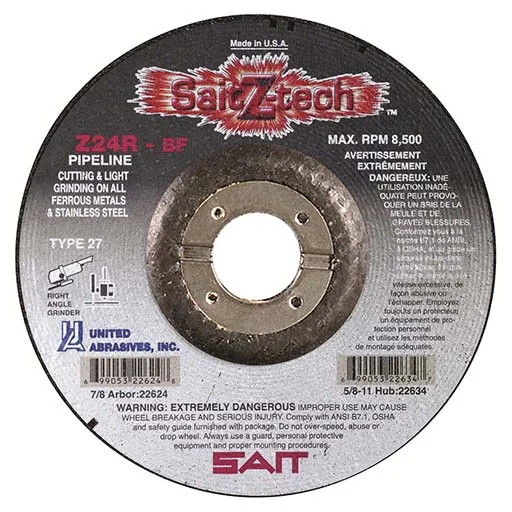 UA – SAIT SAIT Z-Tech Depressed Center Wheel – 6 in | 22623