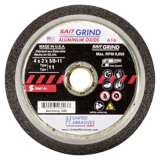 UA – SAIT A16 Cup Wheel – 4 in | 26003