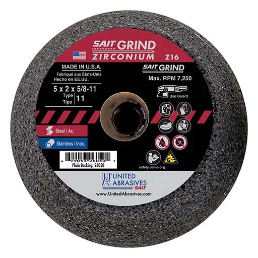 UA – SAIT Z16 Cup Wheel – 6 in | 26060