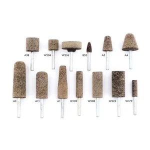 United Abrasives A36Q Resin Bonded Mounted Points, 2-3/4″ x 1″ x 1/4″, A3 | 27402