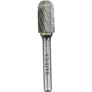 United Abrasives Double Cut Carbide Burs, SC5, 1/2″ x 1″ x 2-3/4″ x 1/4″ | 45007