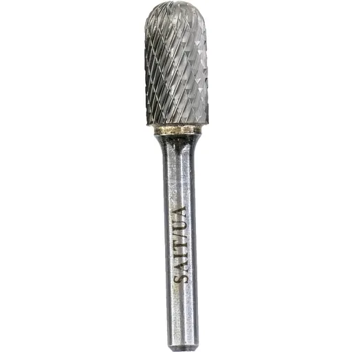United Abrasives Double Cut Carbide Burs, SC5, 1/2″ x 1″ x 2-3/4″ x 1/4″ | 45007
