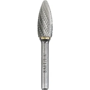 UA – SAIT Double Cut Alternate Cut Carbide Burs – Type SH2 – 5/16″ x 3/4″ x 1/4″ | 45116