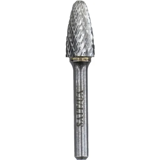 United Abrasives Inc. Heavy Duty Carbide Burs – Type SF5 – 1/2″ x 1″ x 1/4″ | 45145