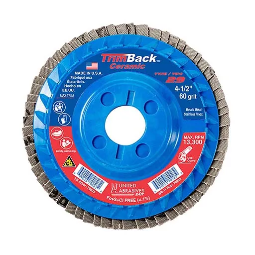 TRIMBACK Flap Disc – Coarse – 7/8 in – 36 | 70821