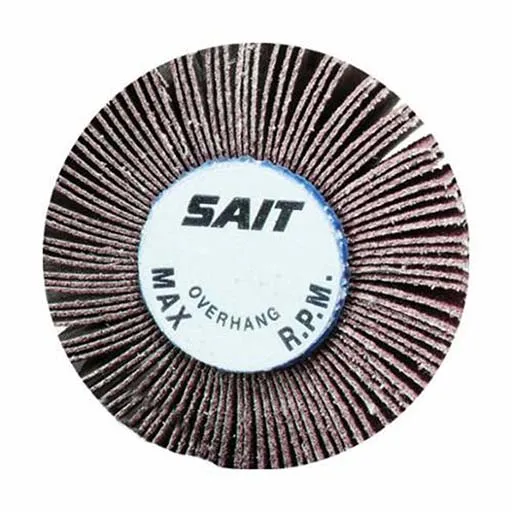 SAIT 2A Small Diameter Flap Wheel – Medium – 80 – 1-1/2 | 71031