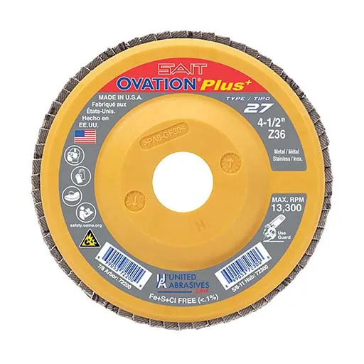 Ovation – UA Flap Disc – 120 | 72204