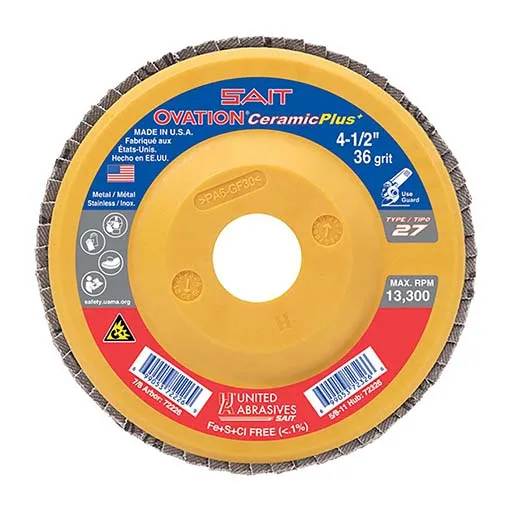 SAIT – – Ovation Flap Disc – Coarse – 36 | 72226