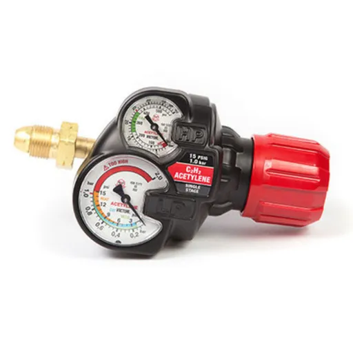 Victor Model ESS42-15-510 EDGE Series 2.0 HD Acetylene Regulator, CGA-510 | 0781-3602