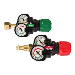 Victor Model ESS32-15-510 EDGE Series 2.0 HD Acetylene Regulator, CGA-510 | 0781-3628