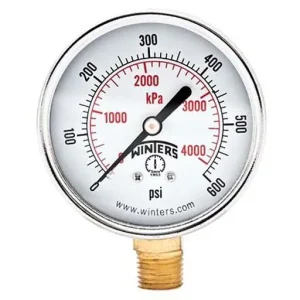 Victor Equipment GAUGE 2 600# GOLD TINT | 1424=0018