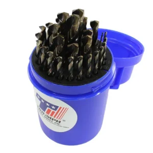 Walter ThunderBit Drill Bit Sets, 29 Piece HSS, Black and Bronze Oxide | UF12NA