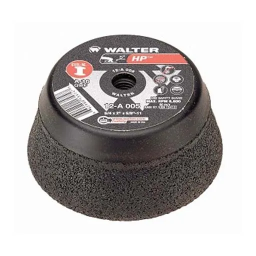 Hp 12A Cup Wheel – 5 in – 5/8-11 in – 7260 RPM | 12A005