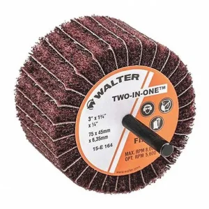 TWO-IN-ONE Flap Wheel – Fine – 3 in – 180 | 15E164