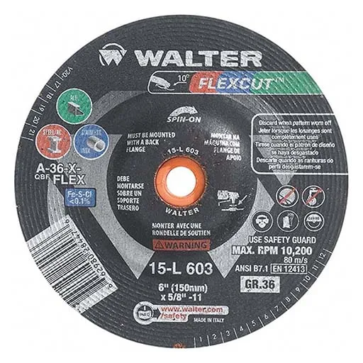 Flexcut 15-L Surface Grinding Wheel – 6 in | 15L603