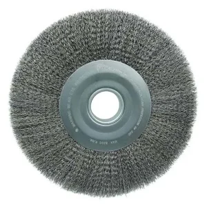 Weiler Wire Wheel – Crimped – 12 in – 2 in – 0.014 in – Steel | 03230